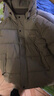 石墨烯棉服男士棉衣加厚保暖冬季休闲大码防风外套面包服带帽子 2858卡其色 2XL【体重120-140斤】 实拍图