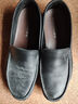 康奈男士皮鞋日常百搭舒适套脚懒人乐福鞋商务休闲鞋牛皮轻质黑色42 实拍图