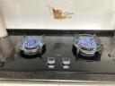 老板（Robam）燃气灶57B0X家用大火力嵌入式燃气灶 钢化玻璃易清洁 双灶具灶台 可调节天然气 天然气 5.2kW 大火力燃气灶 实拍图