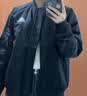 adidas户外休闲保暖飞行员棉服夹克外套男装秋冬阿迪达斯轻运动   黑色   L 实拍图