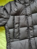 森马（Semir）90%鸭绒羽绒服女长款宽松显瘦冬季轻暖连帽外套防水109724113001 实拍图
