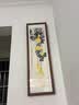 良木齐白石五福临门新中式入户玄关装饰画竖长条走廊挂画国画客厅壁画 A-五福临门 35*120CM-雅致红木框 实拍图