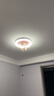 雷士（NVC）LED卧室吸顶灯圆形护眼儿童房灯具智能遥控奶油风儿童房 36W 粉色蝴蝶 三段调光 实拍图