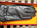 金利来女士手套真皮冬季加绒羊皮保暖触屏开车骑车户外出行防寒分指手套 【羊皮加厚 官方授权 假一罚十】 L【适合大部分女性的尺码】 实拍图