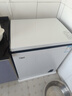 冰熊冰柜家用小型冰柜73L一级节能低噪小冷柜以旧换新冷冻冷藏柜食品保鲜小冰箱 189L 象牙白【减霜 单门】 实拍图