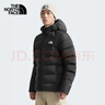 The North Face北面羽绒服男户外保暖高蓬鹅绒羽绒外套8DMA 黑色/JK3 M 实拍图