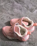 巴布豆（BOBDOG）童鞋女宝宝学步鞋加绒二棉鞋 106305033 果粉色23 实拍图