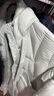 艾莱依（ERAL）羽绒服女士温暖连帽长款羽绒服女冬季设计感鸭绒外套 豆奶绿 S 155【建议90-120斤】 实拍图
