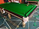 腾勃（TB） 台球桌标准成人家用球房商用中式黑八桌球台乒乓球桌两用二合一 9尺 赛台1.2钢库注丝青石微调回球 实拍图