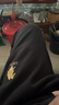U.S. POLO ASSN.运动裤加绒男士休闲裤冬季保暖男裤宽松卫裤保罗裤子 黑色（束2XL 实拍图
