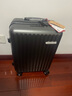 新秀丽(Samsonite) 四轮拉杆箱 55/20 炭黑色 拉链 实拍图