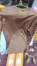 JEANSWEST LIFE真维斯长袖t恤男潮春秋纯棉白色打底衫学生宽松圆领纯色内搭上衣A 实拍图