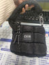 CKIR斜挎包云朵泡芙包小包迷你小挎包小方包手提包质感休闲包 经典黑CKIR-YJB0133 实拍图
