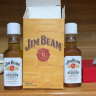 金宾（Jim Beam）白占边冰箱贴小酒伴礼盒调和型威士忌波本美国肯塔基州洋酒50ml*2 实拍图