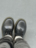 马丁博士（Dr.Martens）1461 Smooth新男女爆光面皮薄底皮鞋单鞋 黑色 36 实拍图