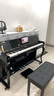 西德尔（Siddle）立式钢琴专业考级电钢琴自学88键全配重锤智能数码儿童机构推荐款 官方高配带轮烤漆黑X-85【A款】 实拍图