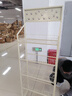王星和月超市零食货架展示架便利店多层置物架收银台小食品架子移动陈列架 超市货架五层60cm白【移动款】 实拍图
