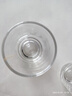 DKO白酒杯二两带刻度酒杯白酒杯套装家用玻璃喝酒杯酒具分酒器洋酒杯 三两杯 金刻度(2个装)150ml 实拍图