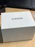 西铁城（CITIZEN）手表光动能表 新款情侣不锈钢表盘日期显示腕表 生日礼物 AW1231-07E 皮带男表 实拍图