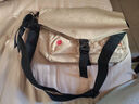 李宁户外CF溯丨单肩包情侣款按扣斜挎包肩邮差包可拆卸卡包 卡其-5 F 实拍图