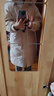 鸭鸭（YAYA）羽绒服女中长款连帽大口袋宽松时尚秋冬加厚外套女潮 米色 L  实拍图