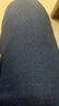 真维斯（JEANSWEST）牛仔裤男士直筒宽松男裤2025春季长裤男士弹力休闲裤子蓝色38 实拍图