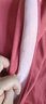 红豆居家【春上新】女士精梳棉双面紧密赛络纺睡衣女家居服 豆沙粉 L 实拍图