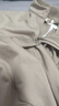 迪卡侬（DECATHLON）凉感t恤内搭半拉链速干修身长袖男训练服运动速干衣健身跑步上衣 卡其色（保暖速干） 2XL 实拍图