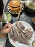 潼关肉夹馍饼胚千层饼肉夹馍生饼胚手抓饼早餐生鲜面点葱油饼烧饼陕西特产 潼关饼+葱花饼100g20片 实拍图