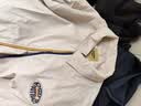 马登工装美式复古撞色教练夹克男尼龙翻领cityboy街头休闲外套春季 米白色 【男士休闲薄外套/高级感/短款】 XL 实拍图