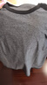 骆驼（CAMEL）弹力健身服女瑜伽运动训练两件套装 Y8S1QL8628-1 黑色 XL 实拍图