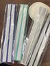斯图sitoo 强力磁条 硬胶磁条 彩色硬磁条磁吸白板磁铁吸铁石压纸大磁力条尺子磁贴磁扣 冷色调30cm8根装 实拍图