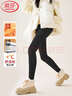 浪莎鲨鱼皮打底裤女裤子高腰春秋薄款收腹显瘦紧身运动瑜伽裤外穿 实拍图