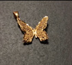周大生黄金吊坠女足金蝴蝶首饰成人坠子（不含链）生日礼物送女友1.8g 实拍图
