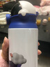 慕馨（moosen）儿童保温杯男女大容量316不锈钢智能水杯子小学生带吸管壶幼儿园 【智能显温+三盖】宇航白500ML 实拍图