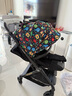 U'BEST优贝斯UBEST婴儿推车双向高景观可坐可躺婴儿车0-3岁手推遛娃折叠 小怪兽限定（坐垫版+餐盘）双向 升级版 实拍图