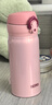 膳魔师(THERMOS) 保温杯保冷杯粉红色350ml不锈钢水杯学生杯子JNL-350 实拍图