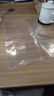 新时达 10个文件袋透明斜纹A4加厚档案按扣袋塑料学生考试卷资料袋收纳纽扣夹子暗扣聚丙烯防水文具办公 实拍图
