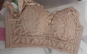 婷美2025夏季新款小胸聚拢内衣收副乳天然乳胶无钢圈文胸NW0692 新肤 75A 34B通杯 实拍图