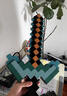 浙睿我的世界玩具武器网游周边钻石剑武器模型弓箭史蒂夫儿童礼物 剑+镐+盾【3件套】 实拍图