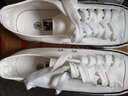 法拉步平跟百搭白色帆布鞋女小白鞋夏季韩版低帮板鞋休闲学生情侣鞋 白色（D01） 38 实拍图