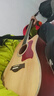 T9民谣吉他单板初学者新手入门练习琴guitar木吉它乐器jita 41英寸原木色+礼包【进阶单板】 实拍图