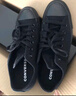 匡威（Converse）官方 All Star男女帆布低帮休闲运动鞋海军蓝102329 1Z635/黑色 44 实拍图