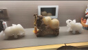 菲斯铂亚天然玉石葫芦摆件客厅办公室摆件高档装饰品公司乔迁新居开业礼品 橘子玉葫芦配如意座（礼盒套装） 晒单实拍图