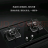 西门子（SIEMENS）纯铜火盖燃气灶天然气灶 4.5kw 猛火大火力双灶 台嵌两用钢化玻璃面板  国家补贴ER7JGA23MP 实拍图