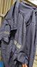  乾朗 春秋防静电工作服套装男女长袖厚款耐磨劳保服带反光条电焊工服汽修工程服加油站电力局工装可定制logo 浅灰色春秋套装175 实拍图