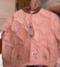 巴拉巴拉儿童羽绒服三防衣服轻薄棒球领外套男女童装2025新款秋冬装碎花萌 实拍图