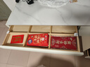 雅即（YAJI）梳妆台卧室斗柜一体实木小户型岩板化妆桌化妆台收纳可伸缩化妆柜 白100cm桌+柜+云朵镜+花瓣椅 实木【三斗柜】岩板台面 实拍图