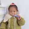 小袋鼠巴布儿童牙刷超细软万毛护齿0-1-2-3岁以上婴幼儿宝宝训练牙刷 【适用0-3岁 小头型】蓝 实拍图