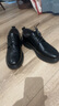 海澜之家（HLA）男鞋2025新款时髦商务百搭皮鞋正装英伦风德比鞋男士皮鞋 黑色-增高(HAAPXM1EBH090) 40 （偏大一码，拍小一码） 实拍图